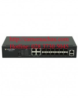 Switch 12 Port SFP Gigabit VOLKTEK MEN-6412